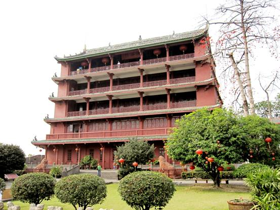 镇海楼的百年变迁